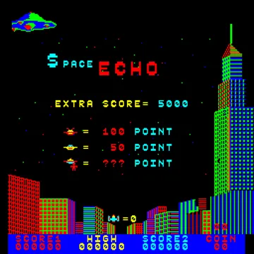 Space Echo screen shot title